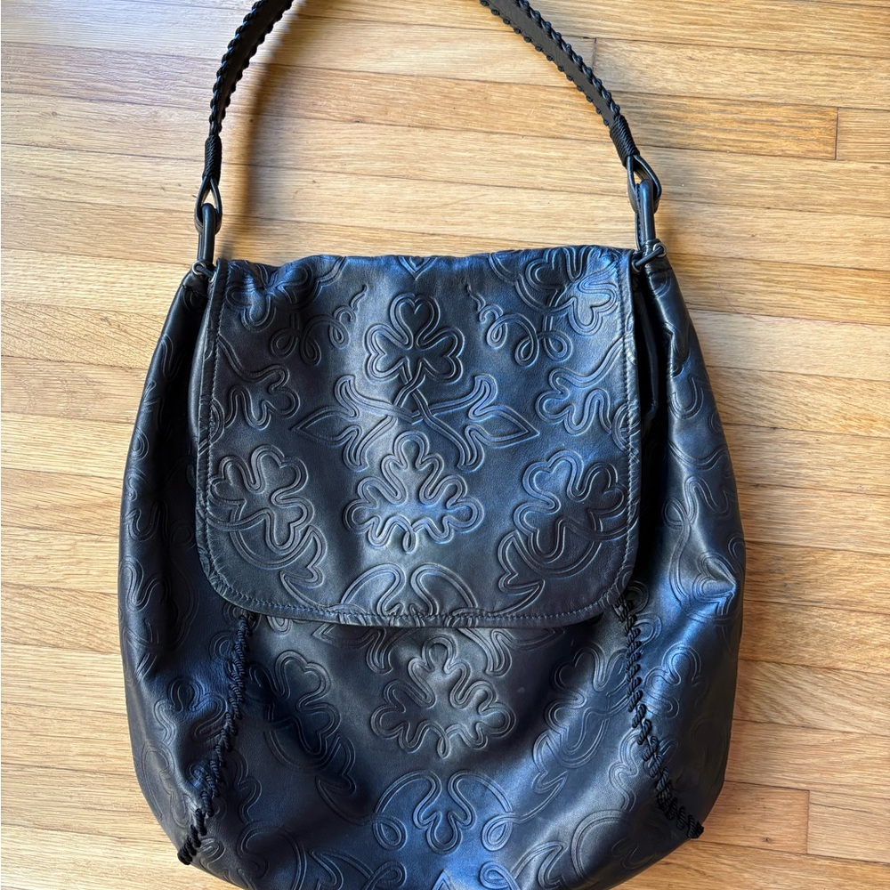 Rare Prada Nappa Embossed Hobo Bag